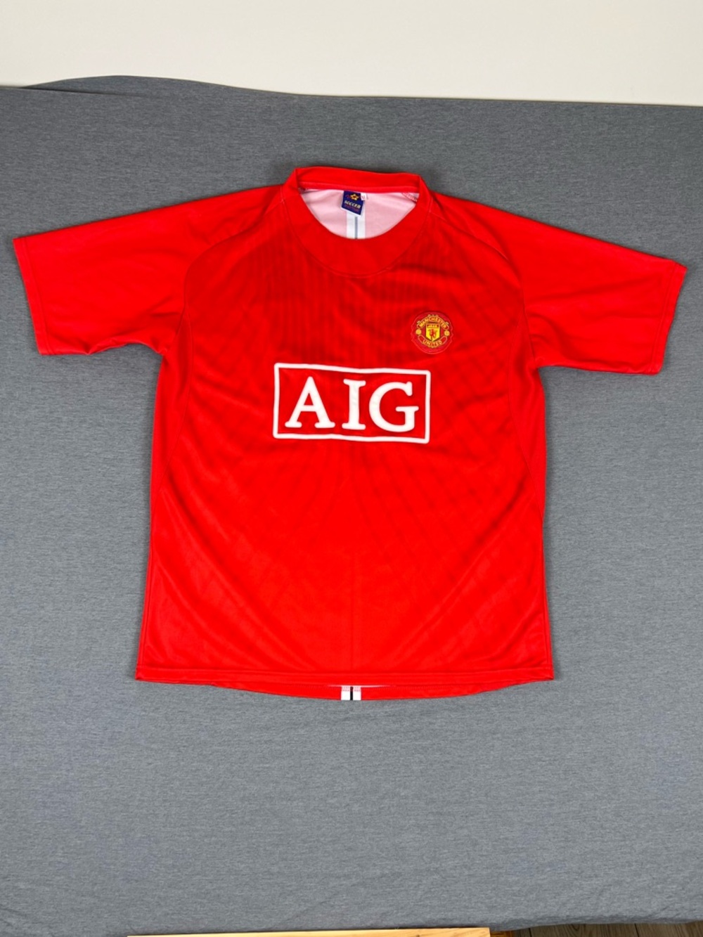 Manchester United AIG Red Home Jersey